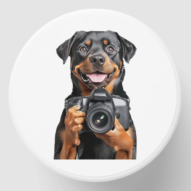 Rottweiler   mini candle favors (Front)