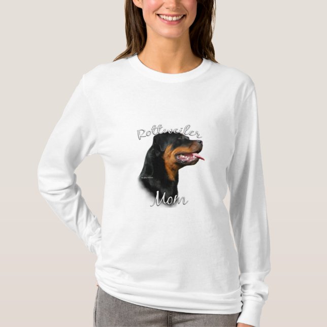 Rottweiler Mom 2 T-Shirt (Front)