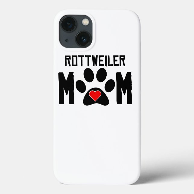 Rottweiler Mom Case-Mate iPhone Case (Back)