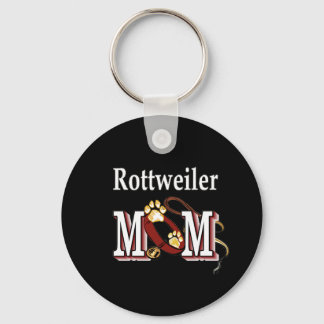 Rottweiler MOM Gifts Keychain