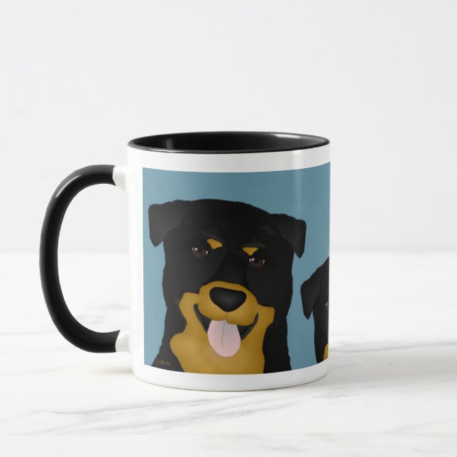 Rottweiler Mug (Left)