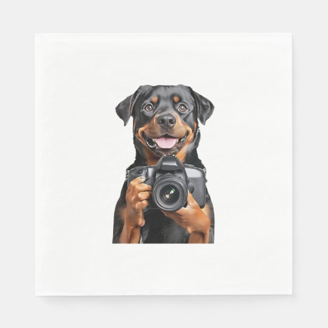 Rottweiler   napkins (Front)