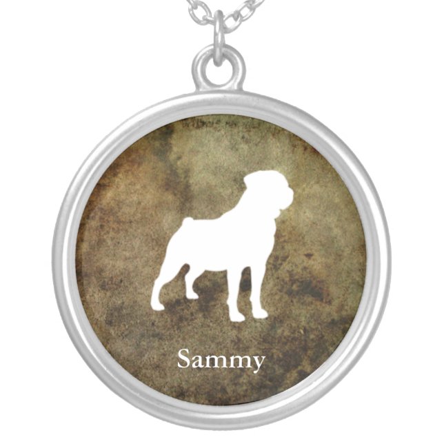 Rottweiler Necklace (Front)