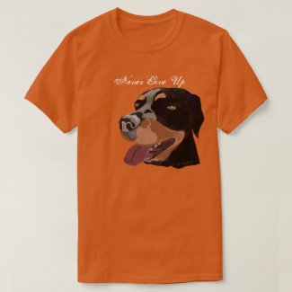 Rottweiler Never Give Up T-Shirt