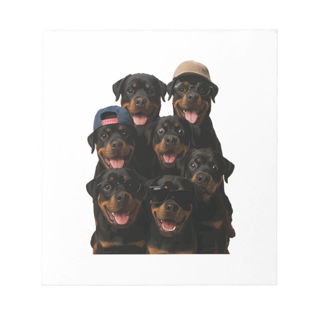 Rottweiler Notepad (Front)