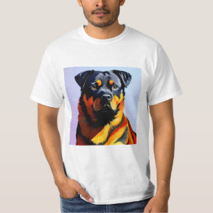 Rottweiler painting T-Shirt