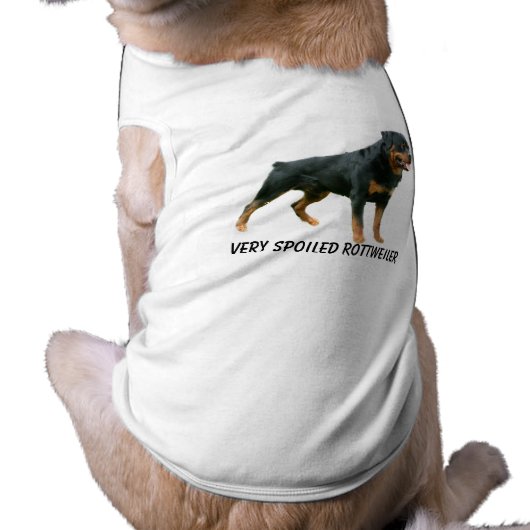 Rottweiler Pet Clothing (Back)