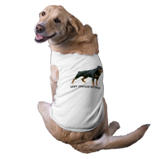 Rottweiler Pet Clothing (Back)