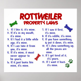 ROTTWEILER PL2 POSTER