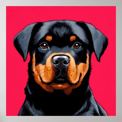 Rottweiler Poster