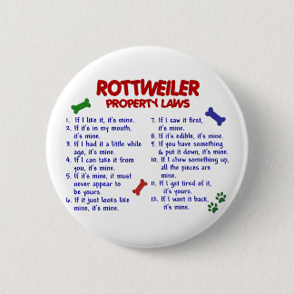 ROTTWEILER Property Laws 2 Button