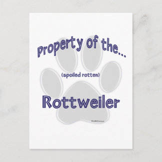 Rottweiler Property Postcard