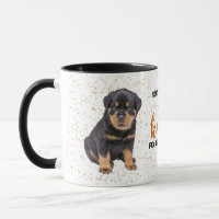 DIMENSION 9 Dog Breed Coffee Mug, Rottweiler, 8-oz 