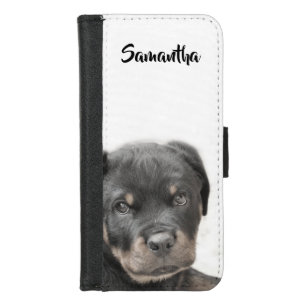 Rottweiler puppy iPhone 7/8 wallet case