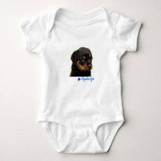 Rottweiler PuppyT-Shirt Rottweiler baby outfit Baby Bodysuit
