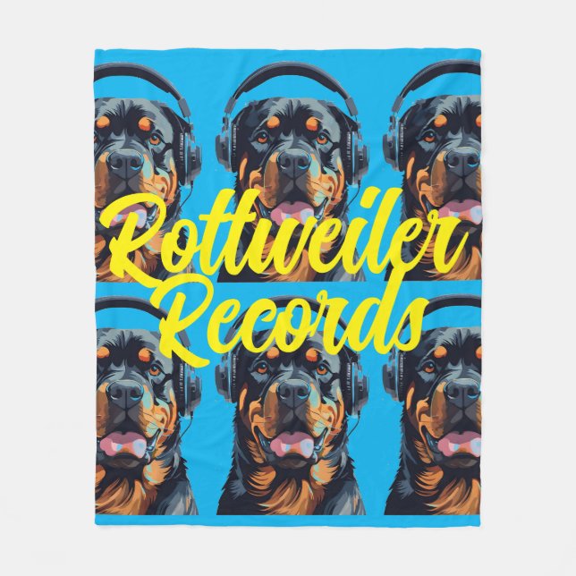 Rottweiler Records Blanket (Front)