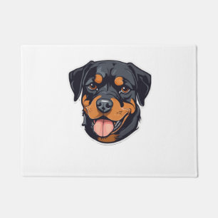 Rottweiler Romp From Puppies to Paw-some Partners Doormat