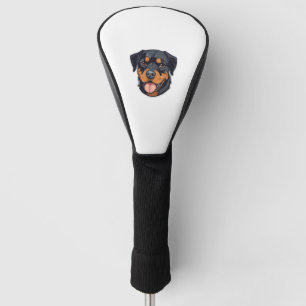 Rottweiler Romp From Puppies to Paw-some Partners Golf Head Cover