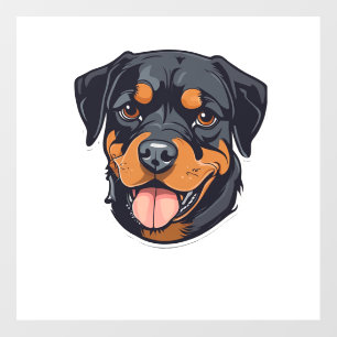 Rottweiler Romp From Puppies to Paw-some Partners Wall Decal