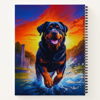 Rottweiler Rottie Dog Notebook