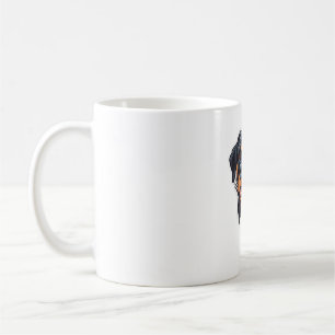 Rottweiler Royalty Pawsitively Adorable Rottie Cha Coffee Mug