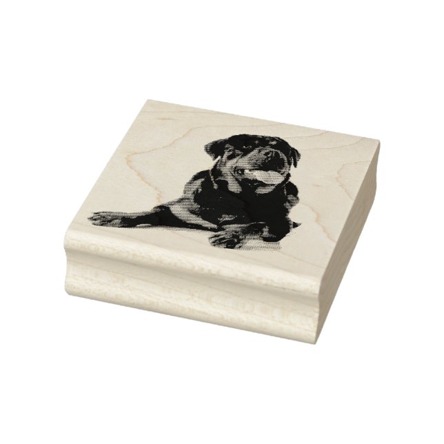 Rottweiler Rubber Stamp (Stamp)