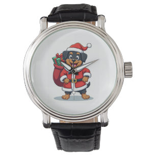 Rottweiler Santa�s Helper Watch