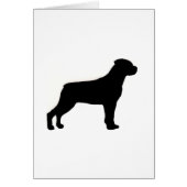 rottweiler silhouette (Front)