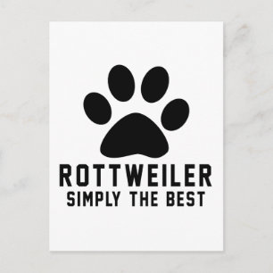 Rottweiler Simply the best Postcard