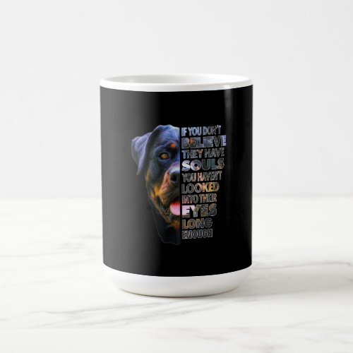 Rottweiler Soul I Love Rotties Dog Lover Coffee Mug