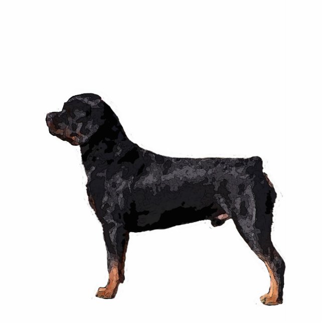Rottweiler Statuette (Front)