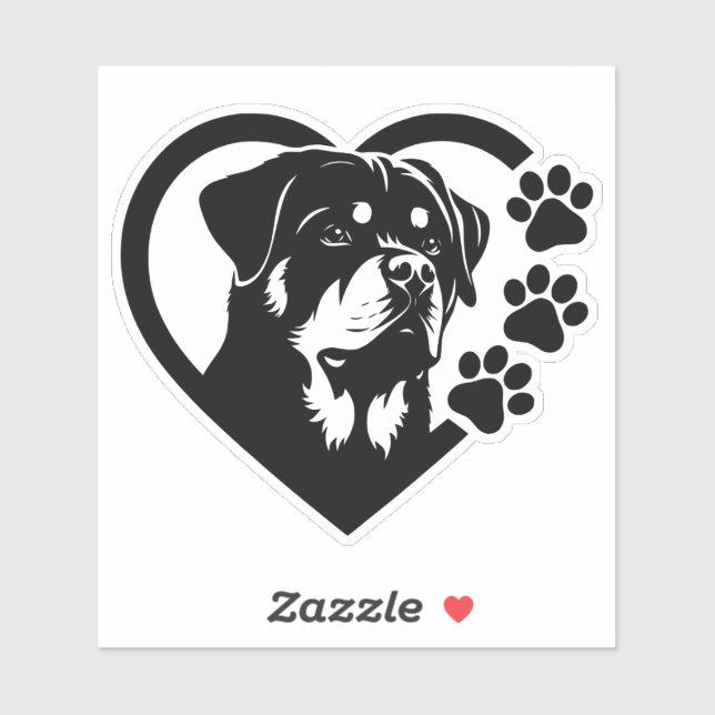 Rottweiler Sticker (Sheet)