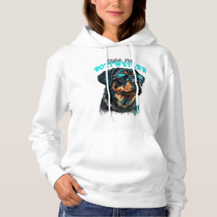 Rottweiler Stylish Pets Hoodie