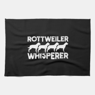 Rottweiler T-Shirt Kitchen Towel