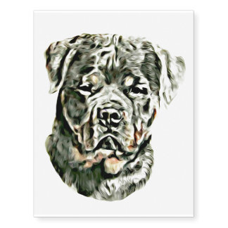 Rottweiler Temporary Tattoos