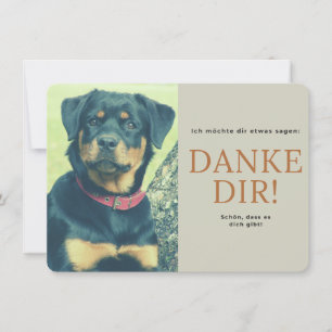 Rottweiler Thank You Card
