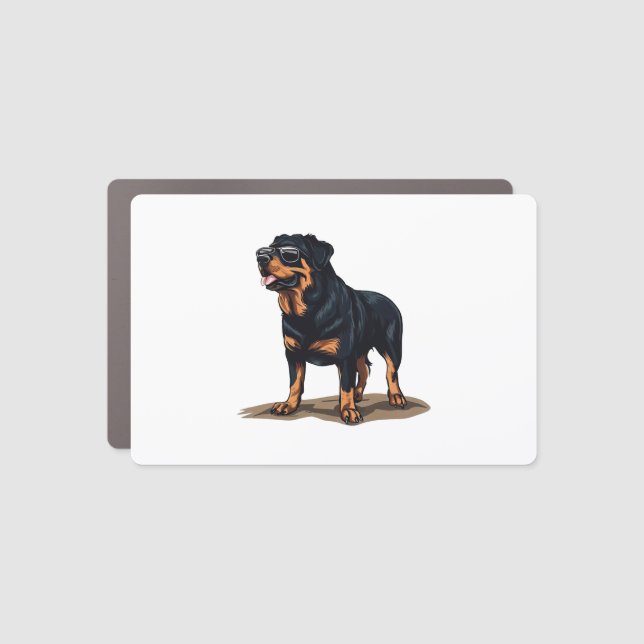 Rottweiler The Explorer Car Magnet (Front)