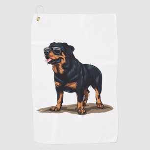 Rottweiler The Explorer Golf Towel