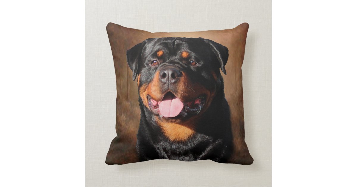 rottweiler pillow