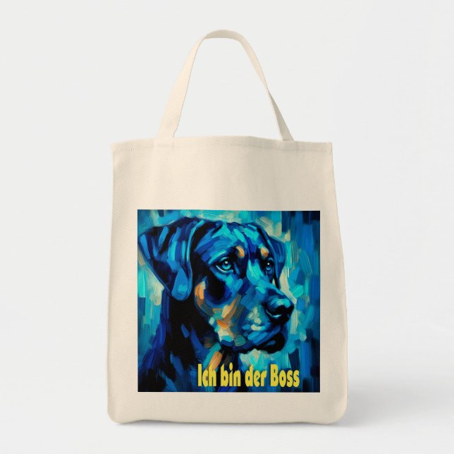 Rottweiler Tote Bag (Front)