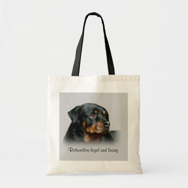 Rottweiler Tote Bag (Front)
