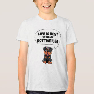 Rottweiler Tri-Blend Shirt