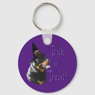 Rottweiler Trick Keychain
