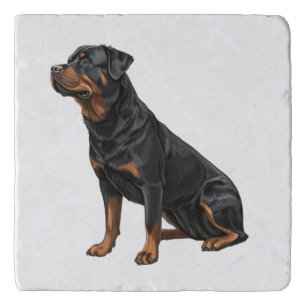 Rottweiler Trivet