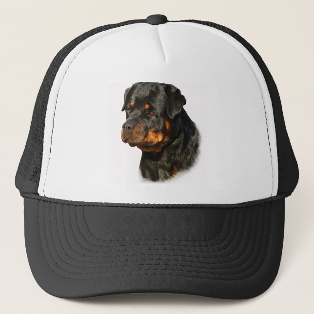Rottweiler Trucker Hat (Front)