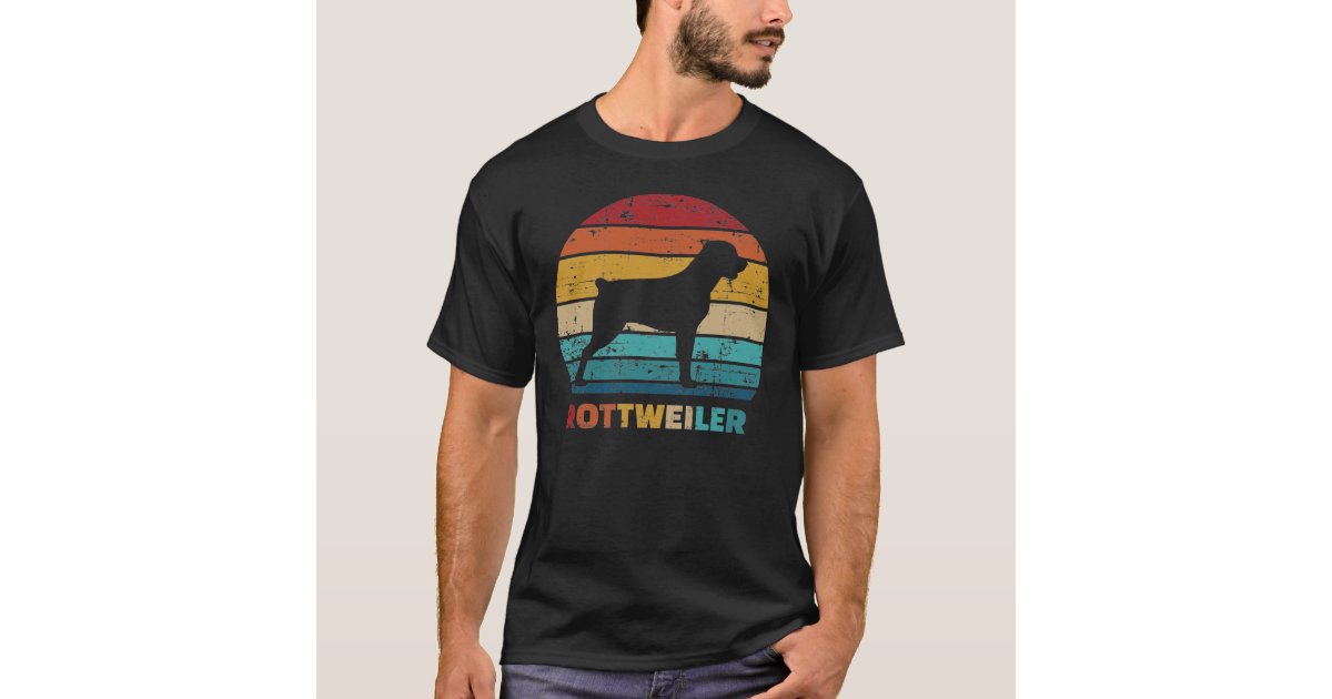 rottweiler vintage t shirt