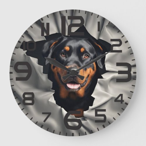 Rottweiler Wall Clock