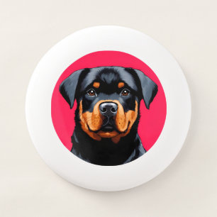 Rottweiler Wham-O Frisbee