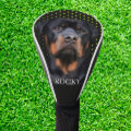 Rottweiler Yellow Golf Head Cover | Zazzle