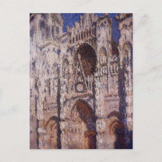 Rouen Cathedral 01 by Claude Monet Postcard (Front)
